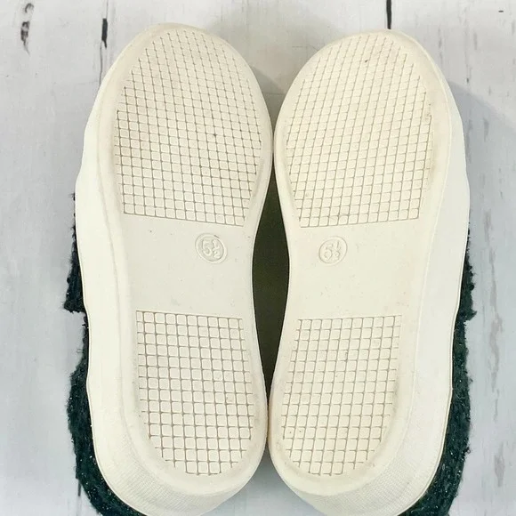 Dolce Vita Black Sparkly Low Top Sneakers - Picture 11 of 11